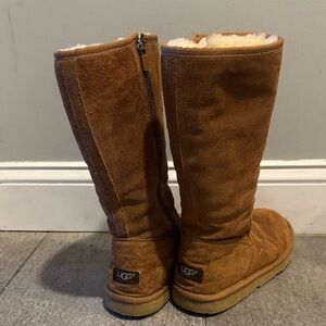 UGG Tan Suede Tall Boots